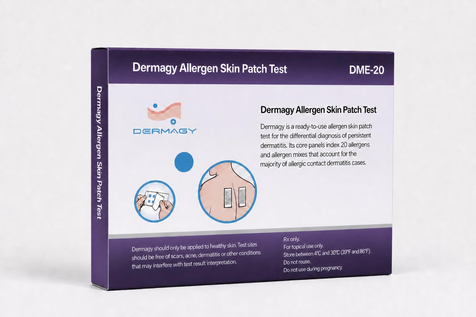 Medicament & Preservative DME-20 development packaging concept